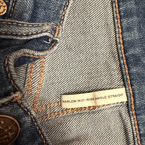 rag & bone Harlow mid-rise ankle straight - Picture 6 of 7